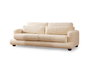 Atelier Del Sofa Sofá de 3 Plazas Beige 230cm Largo x 105cm Ancho x 90cm Alto